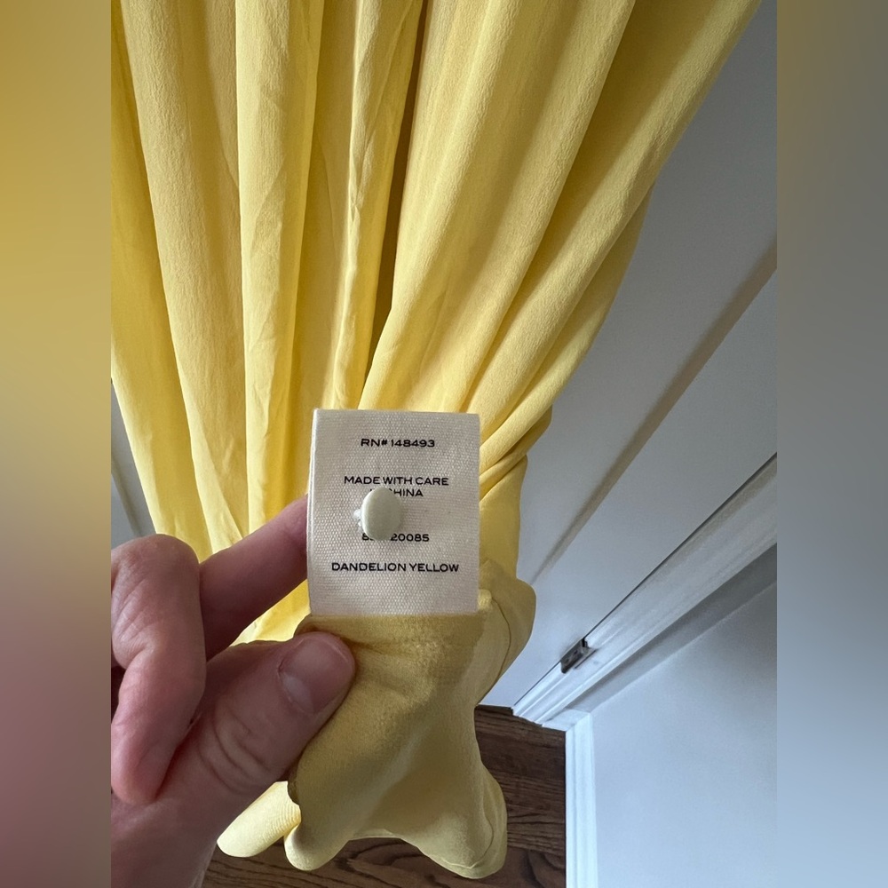 DÔEN Heirloom Analia dress in dandelion yellow, XS - Picture 9 of 10